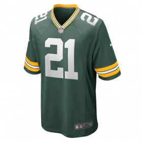 Maillot Green Bay Packers Eric Stokes 21 Nike Vert 2021 NFL Draft  - Homme